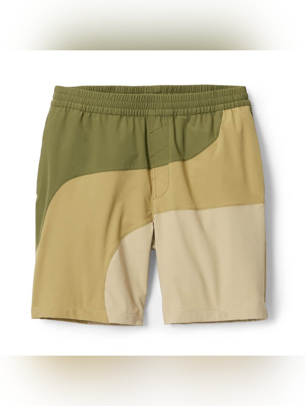 Outdoor Voices Rectrek Shorts Mens XS Olive Khaki 7" Hiking Activewear Gorpcore
